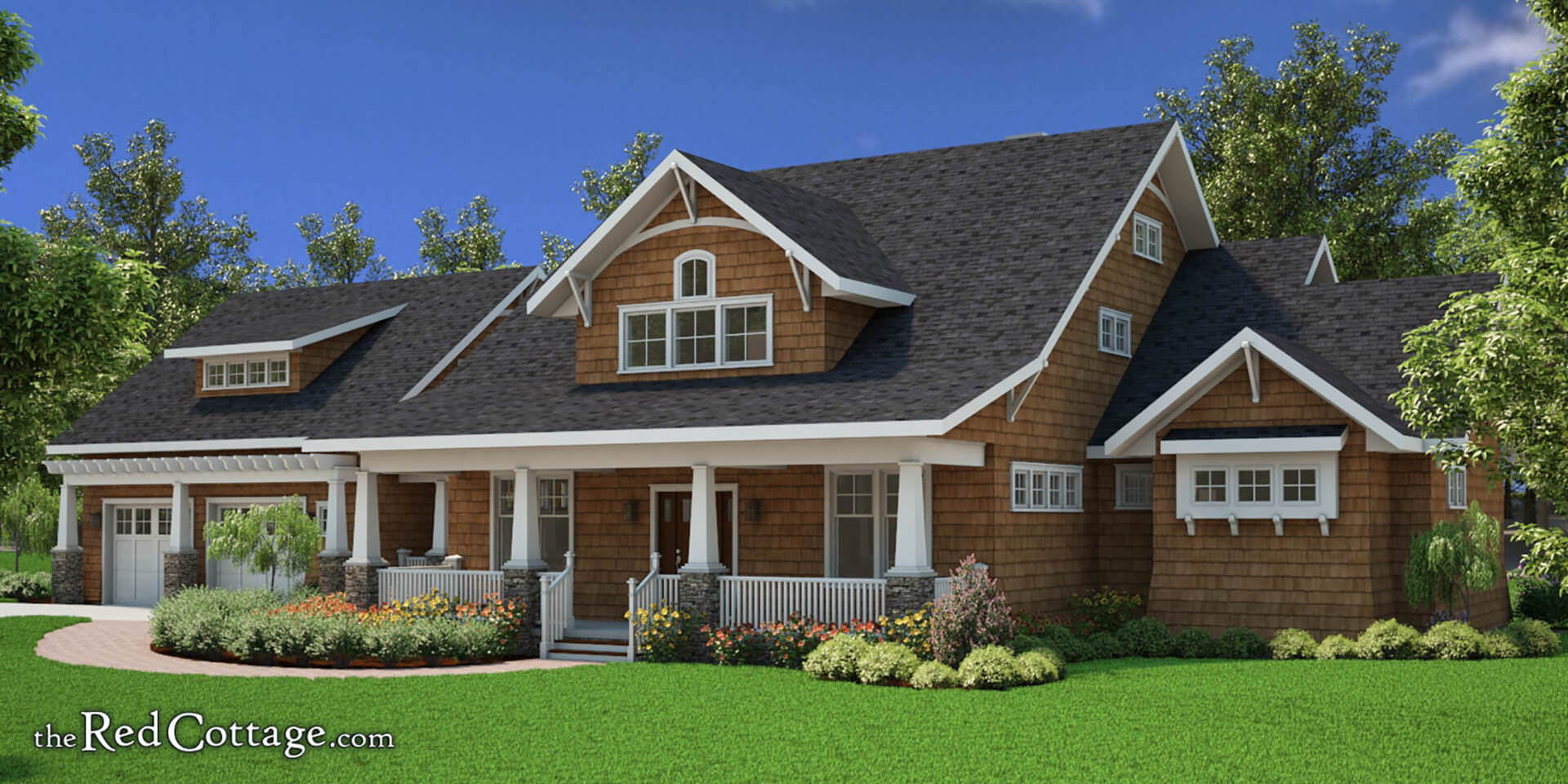 Bungalow House Plan with Great Owners Suite