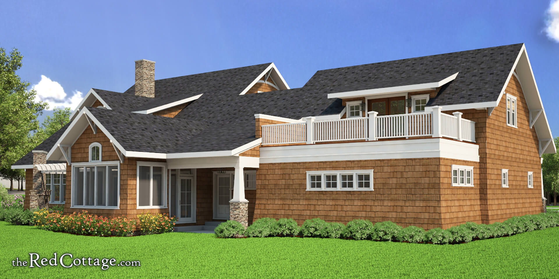 Bungalow House Plan with Great Owners Suite