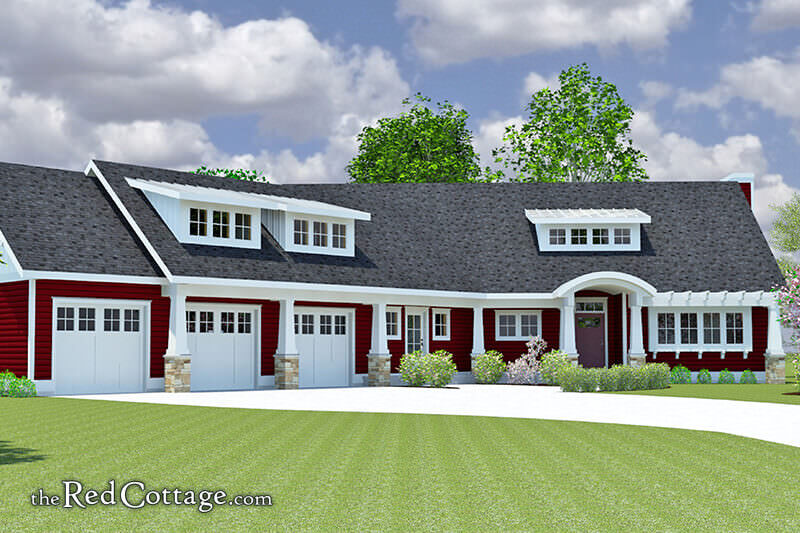 Red Cottage with Executive Owner's Suite